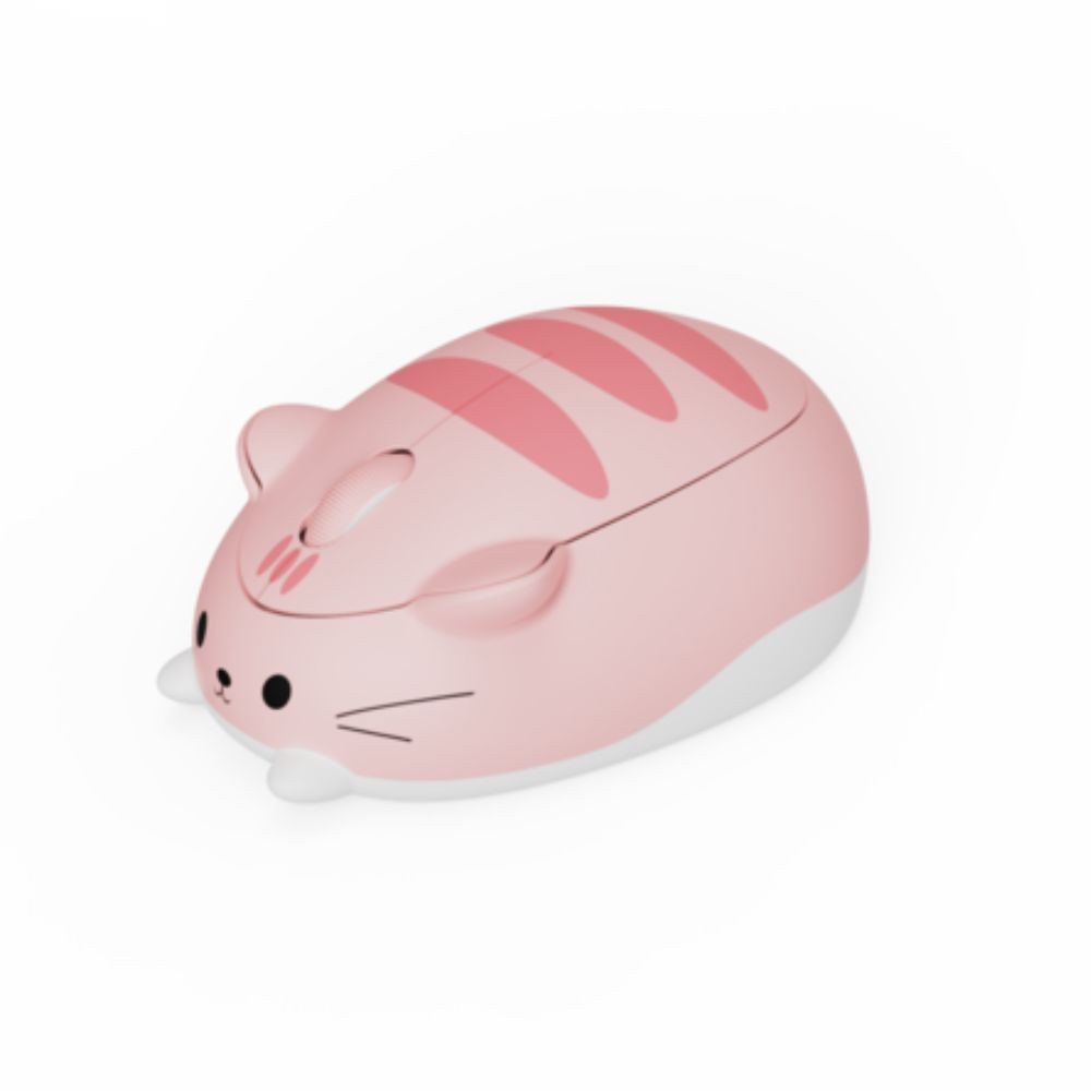 Akko Cat Theme Wireless Mouse – Gray Mimo / Pink Angie / Orange Kate - Image 4