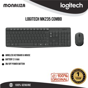 Logitech Wireless Keyboard And Mouse MK235