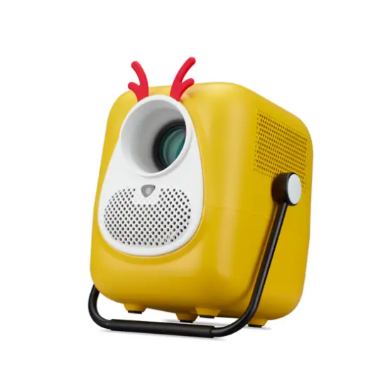 Aopen Fire Legend Qf23s Led Projector – Grey / Yellow - Image 2