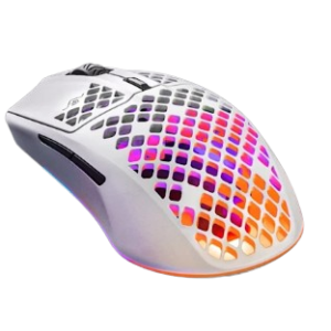 SteelSeries Aerox 3 Wireless Snow White IP35 Rechargeable Gaming Mouse