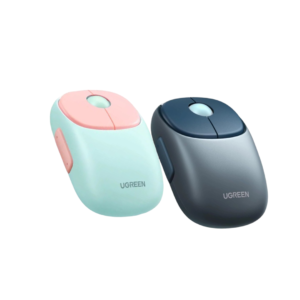Ugreen Fun+ Dual Mode Wireless Mouse – Pink/Blue
