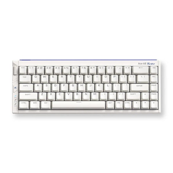 MCHOSE ACE68 Turbo Hall Effect Magnetic Switch Gaming Keyboard – Nova White / Cyber Black - Image 3
