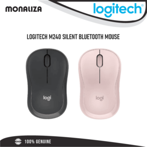 Logitech M240 Silent Bluetooth Mouse – Graphite / Rose