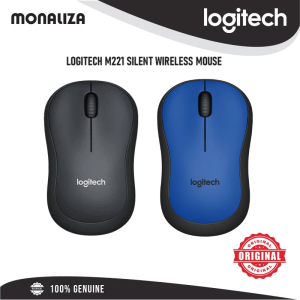 Logitech Wireless Mouse Silent M221 – Blue / Charcoal