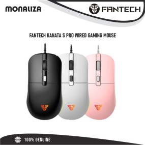 Fantech Kanata S Pro Wired Gaming Mouse – Black / White