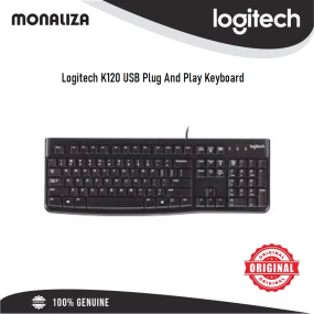 Logitech K120 USB Plug And Play Keyboard