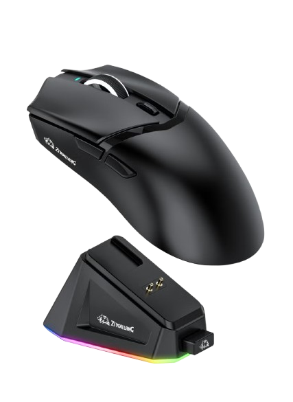 X2 Wireless Mouse Lightweight Bluetooth Mouse Wireless/Wired BT/2.4G Three Mode Gaming Mouse - Image 2