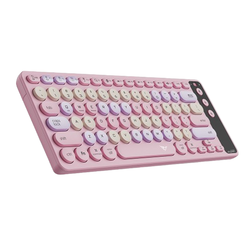 Alcatroz Jellybean Airdock 2 Bluetooth Wireless Rechargeable Keyboard With Tablet Stand – Autumn Black/Spring Black/Winter White - Image 2