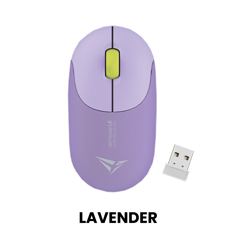Alcatroz Airmouse L6 Chroma Silent – Seafoam/Cloud/Sprint/Lavender/Soda - Image 3