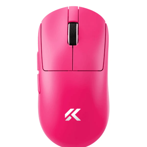 MCHOSE A7 V2 Ultra Lightweight Wireless Gaming Mouse – Black / White / Rose Red - Image 4