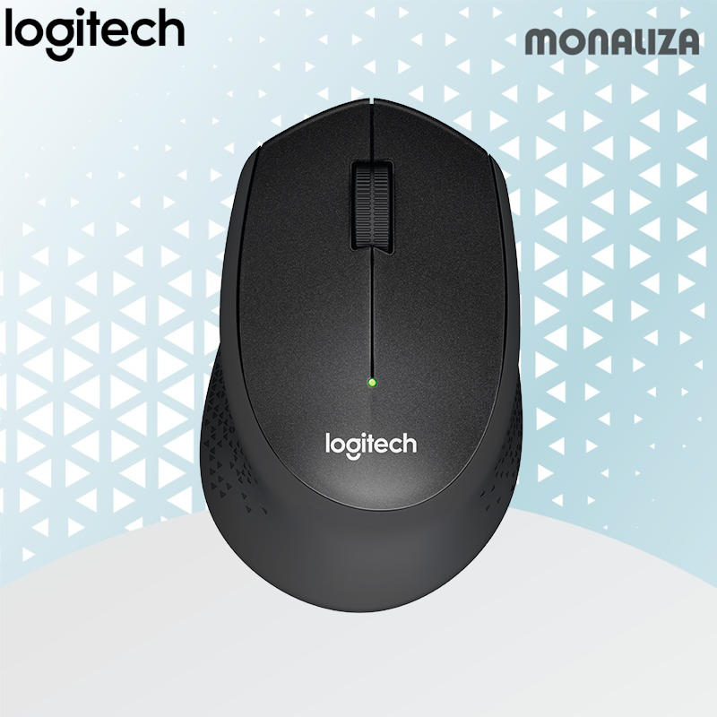Logitech Wireless Mouse Silent M331 – (Black / Blue / Red) - Image 2