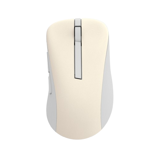 Asus Md102 Wireless Mouse – Dark Grey/White/Beige - Image 2