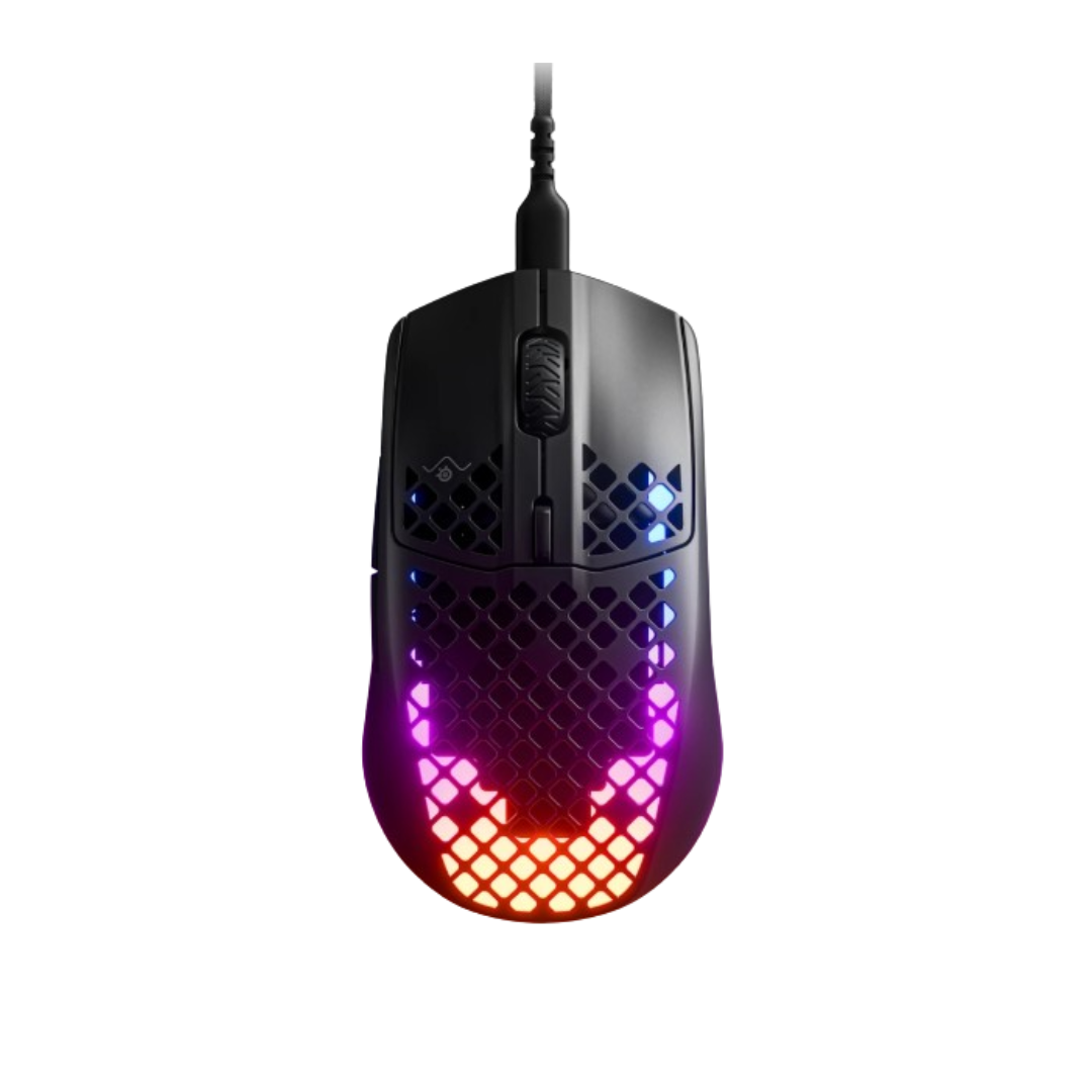 SteelSeries Aerox 3 Black Wired IP54 Ultra-Lightweight Super-Fast Onyx Mouse - Image 2