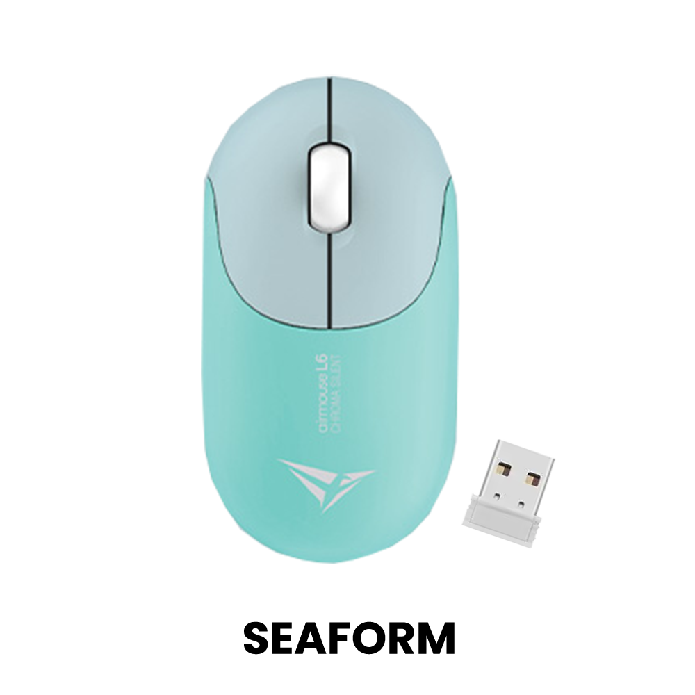 Alcatroz Airmouse L6 Chroma Silent – Seafoam/Cloud/Sprint/Lavender/Soda - Image 4